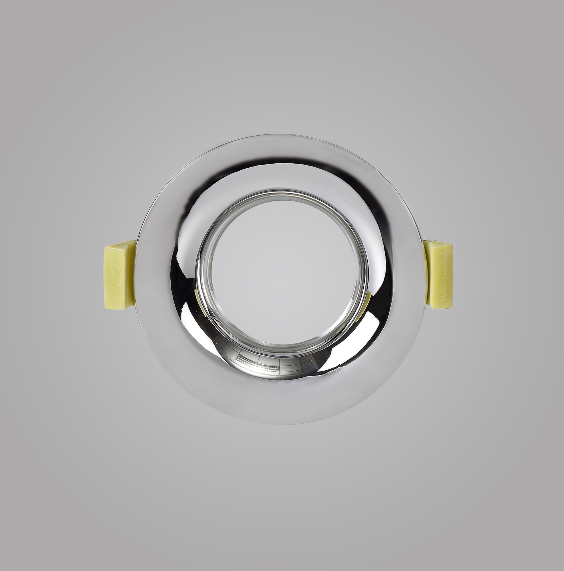 Bruve GU10 Recessed Round Polished Chrome IP65 Downlighter, Cut-Out 68mm DX200402  Dlux Bruve IP65